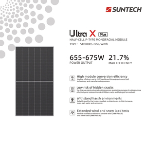 <span class=keywords><strong>Suntech</strong></span> solare Ultra X STPXXXS-D66/Wmh 655-675W <span class=keywords><strong>Suntech</strong></span> pannello solare 655 660 665 670 675 Watt <span class=keywords><strong>Suntech</strong></span> P tipo Mono PV pannello in Yiwu - Product Image 3