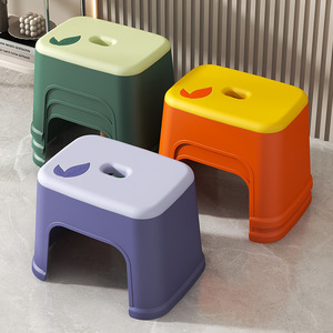 Junya Plastic <b>Stool</b> Small 33x24x20cm Bathroom Use PP Material Children Adult <b>Step</b> <b>Stool</b> - Product Image 4