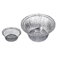 Bol jetable en aluminium épaissi pour barbecue, capacité 1200 ml, impression de logo disponible, vente en gros