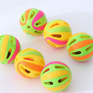 כדור צעצוע המוכר הטוב ביותר פלסטיק חתול כדור עם פעמון - Product Image 3