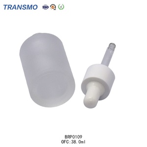 Flacon compte-gouttes plat en verre et plastique sur mesure de 30 ml pour crème de soin et crème pour les yeux - Product Image 5
