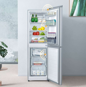MIJIA 186L Double Door <b>Refrigerator</b> Frost Free/Direct Cooling Home Energy Saving Fridge Silver - Product Image 6