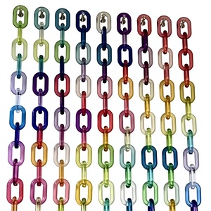 Resin Handmade Premium Decorative Wall Hanging Chain with Vertical Pattern <b>Art</b> Theme Multi-piece Package Home Decoration Export - Product Image 1