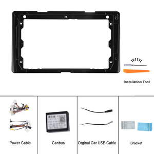 Podofo 9'' Kit de cadre et panneau de tableau de bord pour Toyota Sienna 2018 avec Canbus, accessoires automobiles, cadre dédié, fournisseur en gros - Product Image 4