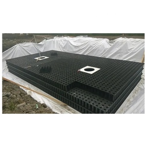 Tanque modular de 60t para recolección de agua de lluvia PP, alta capacidad resistente a la corrosión, descarga de carreteras e irrigación - Product Image 3