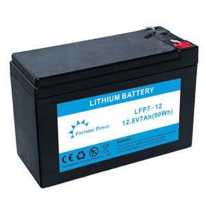 Trung quốc sản xuất 12V 7Ah Lithium Ion <span class=keywords><strong>LiFePO4</strong></span> <span class=keywords><strong>Battery</strong></span> pack với BMS dài Pin cuộc sống - Product Image 1