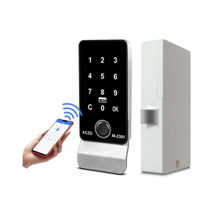 TTLock Muebles Mesita de noche Cerradura de gabinete digital Aleación de zinc RFID Swipe Lector de huellas dactilares Shake Hands Contraseña Locker Door - Product Image 1