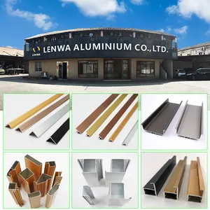 LENWA Ready In Stock Aluminum T Profile For Home Decoration Accept Small Order Quantity