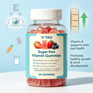 Gummies vitaminées sans sucre pour enfants OEM, haute teneur en vitamine A, soutien de la vision, renforcement immunitaire, croissance osseuse, sans conservateurs. - Product Image 4