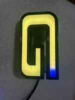 Éclairage d'emblème de calandre avant LED RGB Plug and Play, étanche, contrôlable par application, pour pick-up grand format 2019-2024