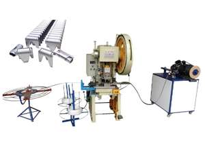 Máquina OEM para fabricar clips de remache, resortes de colchón, sujetador de muebles M46 M45 M65 M66, Clips Hartco, máquina para fabricar clips de colchón - Product Image 1