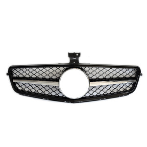 Grille avant Mercedes-Benz Classe C W204 A204 en plastique ABS, pièce de rechange pour pare-chocs 2007-2014 - Product Image 2