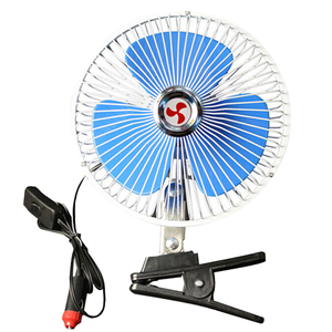 Autoventilator 12V24V Autoventilator met <span class=keywords><strong>clip</strong></span> voor gebruik in de auto, verstelbare schudding, klein elektrisch, multifunctioneel - Product Image 1