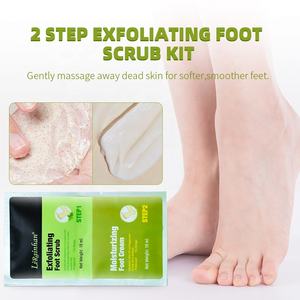 OEM/ODM 2-Step Foot Skin Care Hidratante <span class=keywords><strong>Crema</strong></span> Menta Desodorante Exfoliante y <span class=keywords><strong>Crema</strong></span> Exfoliante <span class=keywords><strong>para</strong></span> Adultos - Product Image 2