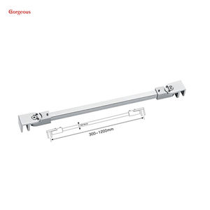 Barre <span class=keywords><strong>de</strong></span> support en verre au design moderne <span class=keywords><strong>stabilisateur</strong></span> <span class=keywords><strong>de</strong></span> <span class=keywords><strong>douche</strong></span> sans cadre connecteur <span class=keywords><strong>de</strong></span> tuyau pince porte <span class=keywords><strong>de</strong></span> <span class=keywords><strong>douche</strong></span> support mural pour tige <span class=keywords><strong>de</strong></span> fixation en verre - Product Image 6