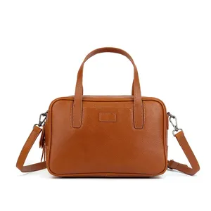 Bolso de Mano de Cuero Genuino de Alta Calidad Redwingy, Estilo Vintage, para <span class=keywords><strong>Hombre</strong></span> y Mujer, de Cuero Vacuno Curtido Vegetalmente, Bolso Bandolera - Product Image 1