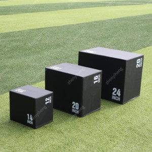 Chất lượng cao mềm Plyo hộp nảy đào tạo phòng tập thể dục thiết bị bằng gỗ nhảy hộp 3 trong 1 Plyo hộp - Product Image 2