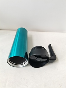 600ml Stainless Steel <b>Double</b> <b>Wall</b> Vacuum Insulated Tumbler Leak-Proof Portable Camping Travel <b>Mug</b> for Adults 6-12 Hours Thermal - Product Image 5