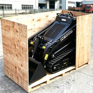 ENVÍO GRATUITO Minicargadora de orugas 5 EPA de 400 kg con trituradora forestal y cortacésped, equipada con motor D1105 de gran potencia - Product Image 3