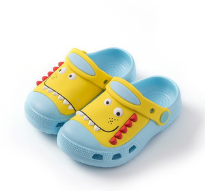 Chaussures pour enfants <span class=keywords><strong>de</strong></span> qualité supérieure, personnalisées, nouvelles, pantoufles pour filles et garçons, antidérapantes, anti-collision, sabots dinosaures, sandales antidérapantes pour bébés - Product Image 5