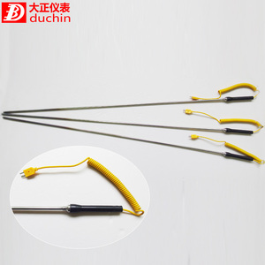 Kỹ thuật số K-Loại cặp nhiệt điện thăm dò nhiệt kế 900C IP65 đánh giá CE chứng nhận OEM tùy chỉnh <span class=keywords><strong>LCD</strong></span> hiển thị cho AL thử nghiệm chất lỏng - Product Image 3