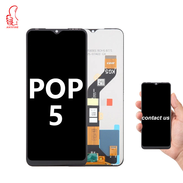Cell Phone Screen Combo for Tecno Pop5 BD4i LCD Touch Replacement Spare Parts Wholesale