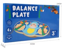 Tabla de Equilibrio de Madera CPC CE para Niños, Balancín, Equipo de Entrenamiento Sensorial, Tabla de Equilibrio para Coordinación Física de Niños Pequeños