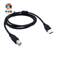 Suku Cadang Printer Inkjet 3 Meter 5 Meter 10 Meter Kabel USB 2.0 untuk Printer 1390 R1390 L1800 Kualitas Tinggi Baru