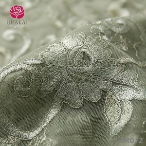 Tovaglia <span class=keywords><strong>in</strong></span> Rete Ricamata Floreale HL Champagne 90x132 Pollici, Elegante Copritavolo <span class=keywords><strong>in</strong></span> <span class=keywords><strong>Pizzo</strong></span> per Matrimoni, Banchetti e Decorazioni per Feste - Product Image 4