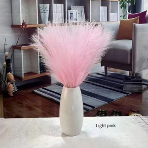 Mini <span class=keywords><strong>Fiori</strong></span> Artificiali in Seta di Pampas Reed 55cm Stile Bohémien Decorazione Casa Vendita Diretta Fabbrica Matrimonio Festa della Mamma Laurea - Product Image 4