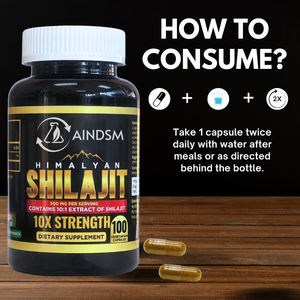 แคปซูลชิลลาจิตแท้จากเทือกเขาหิมาลัย ช่วยเสริมสร้างภูมิคุ้มกัน ผลิตจากวัตถุดิบธรรมชาติ ผสมอัศวกันธาและบั้งก้า สำหรับผู้ใหญ่และสตรีมีครรภ์ - Product Image 5