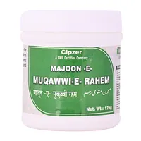 Cipzer Majoon-e-Muqawwi-e- Rahem это также помогает в лечении leucorrhoea, регулярные выкидки и преждевременные поставки