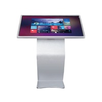 OEM informasi yang dapat disesuaikan kios untuk pendaftaran dalam ruangan 32/45/55 inci layar Monitor sentuh dengan fungsionalitas SDK
