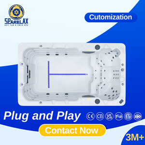 <span class=keywords><strong>Piscina</strong></span> de Natación Infinita con Hidromasaje para Niños, para Entrenamiento de Natación - Product Image 2