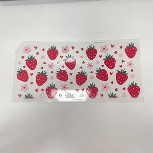 Envolturas para Vasos UV DTF de Alta Calidad de 16oz y 40oz, Adhesivos de Transferencia UVDTF Impermeables para Vasos de Vidrio, Transferencia UV - Product Image 1