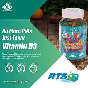 Gomitas de Vitamina D3 del Fabricante Original, Fórmula sin Gelatina y a Base de <span class=keywords><strong>Pectina</strong></span> para Apoyo Inmunológico, Salud Ósea, Gomitas Suaves - Product Image 6