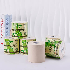 Papel Higiénico Queenkale Estándar al por Mayor, Rollo de Pulpa de Bambú de 2/3 Capas, Suave y Soluble (Apto para Fosas Sépticas) - Product Image 1