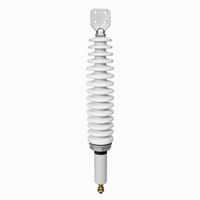 Isolateur de transformateur haute tension standard ANSI Anmei 15kV-38kV 417A-660A en porcelaine avec composants en cuivre 50/60Hz