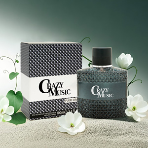 Kede 100mL Aroma de cuero de larga duración Lujoso Floral Oudh Parfum en elegante botella acanalada - Product Image 2