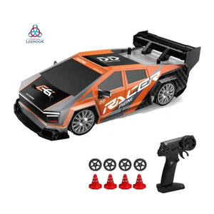 Voiture de course RC 4x4 haute vitesse 2,4 GHz <span class=keywords><strong>1</strong></span>:24 <span class=keywords><strong>demi</strong></span>-échelle Te Sla Drift Voiture télécommandée 20 km/h Jouets pour garçons - Product Image 5