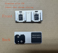 Service de fraisage CNC sur mesure pour adaptateur de base à double griffe froide en laiton massif pour appareils photo à télémètre et à pellicule, usinage par électroérosion à fil et brochage