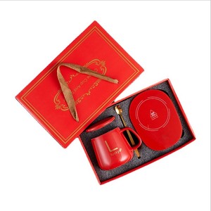 Fabrika ucuz promosyon fantezi cam seramik kahve hediye seti kutusu - Product Image 1