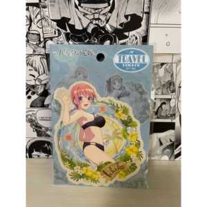 The Quintessential Quintuplets Set of Japanese <b>Luggage</b> Tags Stylish and Unique <b>Sticker</b> Collection - Product Image 6