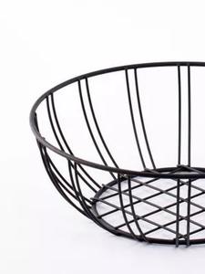 Panier à fruits en métal peint de qualité exportée avec un design élégant utilisé pour le stockage de fruits de table, la décoration de la maison et de la cuisine - Product Image 3