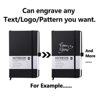 Carnet personnalisé avec logo, carnet personnalisé de haute qualité, journal, carnet relié en cuir PU, carnet de notes, carnet de journal