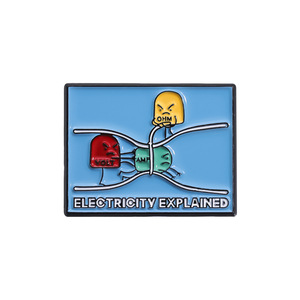 Broche de Amizade Estiloso com Frases Engraçadas, Distintivo de Esmalte - Product Image 2