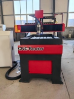 Machine CNC publicitaire, mini routeur CNC 6090, machine de découpe d'aluminium et de sculpture sur bois à trois axes