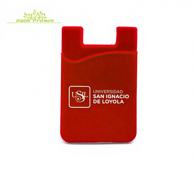2026 Hot-selling Convenient 3M Adhesive Sticky Silicone Wallet Smart Phone Pocket Custom Credit Card Holder