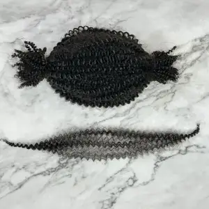 Capelli umani lunghi Havana Mambo Twist Crochet treccia capelli crespi per trecce