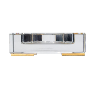 Vassoio Diffusore per Candele in Acrilico Trasparente su Misura con Dettagli Dorati, <span class=keywords><strong>Portacandele</strong></span> in Lucite per Arredamento Casa - Product Image 6